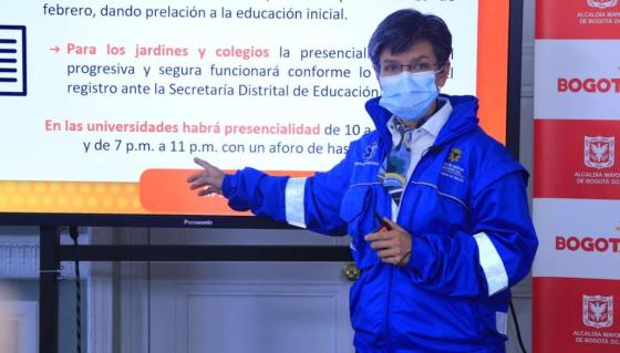 Claudia López vacunas Claudia López vacunas
