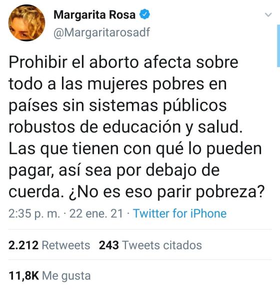 Tajante respuesta de Margarita Rosa de Francisco a Felipe Zuleta Tajante respuesta de Margarita Rosa de Francisco a Felipe Zuleta