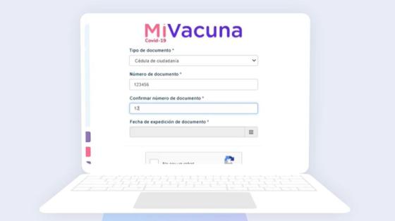 Mi Vacuna, el portal para la vacunación estará disponible hoy