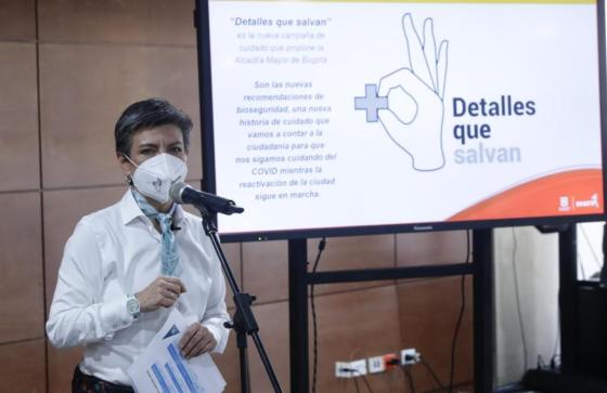 Claudia López primera entrega de vacunas Claudia López primera entrega de vacunas