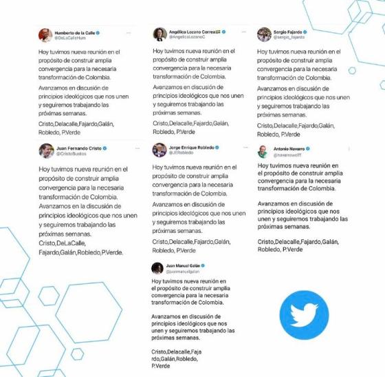 El mensaje de los integrantes de la alianza El mensaje de los integrantes de la alianza