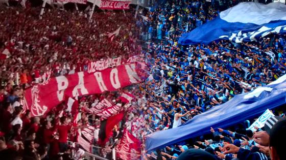 Hinchas de Millonarios y América