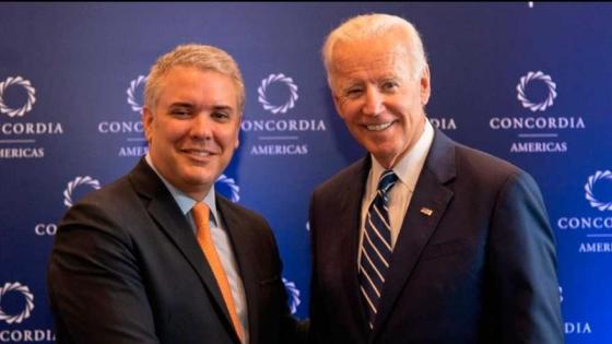 Duque: “Biden, amigo y aliado de Colombia en la Casa Blanca” 
