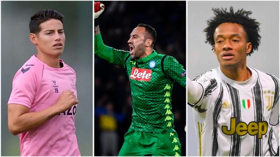 James, Ospina y Cuadrado James, Ospina y Cuadrado