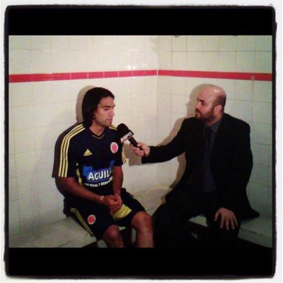 Andrés Marocco, ¿ninguneado en foto con Falcao? Andrés Marocco, ¿ninguneado en foto con Falcao?