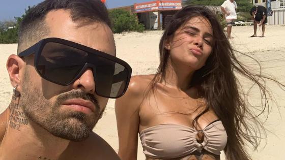 Greeicy y Mike Bahía