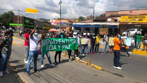 Protestas Buenaventura