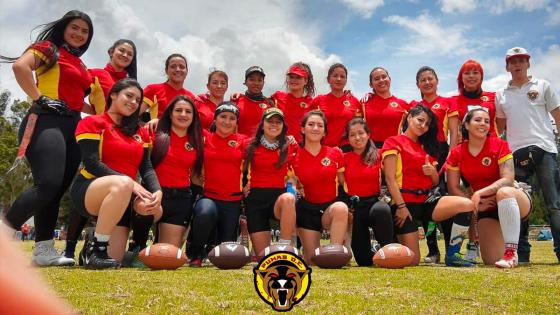 Fútbol americano femenino en Bogotá
