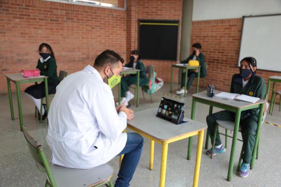 Retorno a clases presenciales y la reapertura de colegios en Bogotá