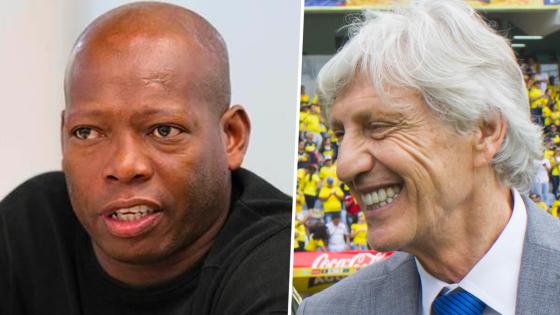 Vainazo del 'Tino' Asprilla a José Pékerman 