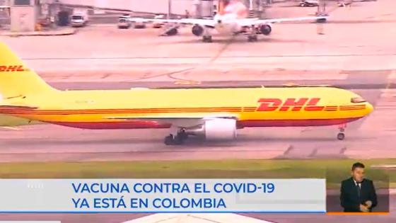 En vivo: siga la llegada de las vacunas contra covid-19 a Colombia En vivo: siga la llegada de las vacunas contra covid-19 a Colombia