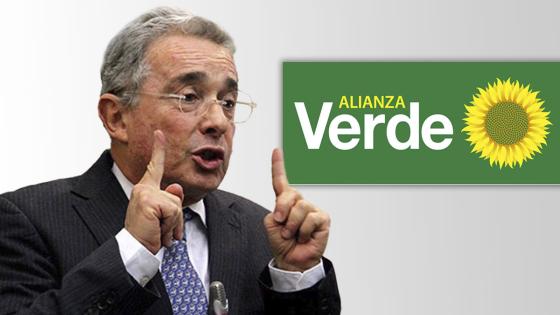 Rechazo de la Alianza Verde a trino de Álvaro Uribe Rechazo de la Alianza Verde a trino de Álvaro Uribe
