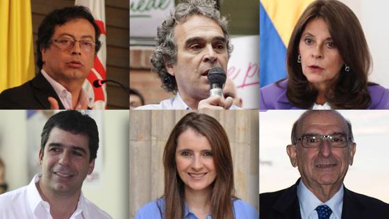 Así va la favorabilidad de los posibles candidatos presidenciales