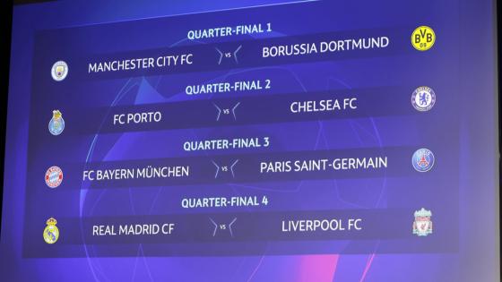 Cuartos de Final UEFA Champions League Cuartos de Final UEFA Champions League