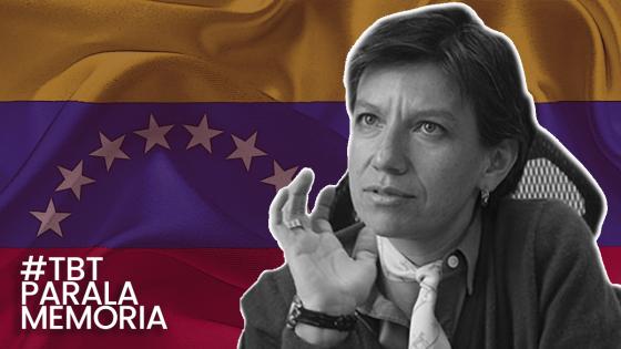 TBT para la memoria | Claudia López prometió luchar contra la xenofobia TBT para la memoria | Claudia López prometió luchar contra la xenofobia