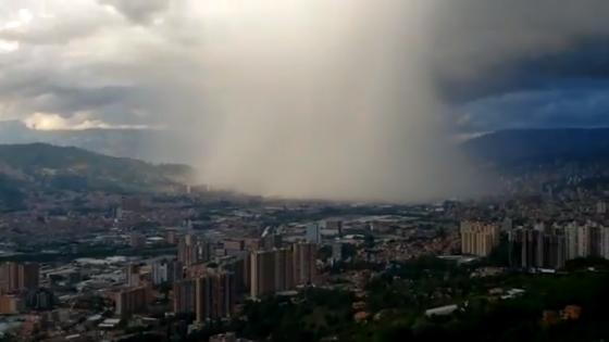 Tormenta en Medellín