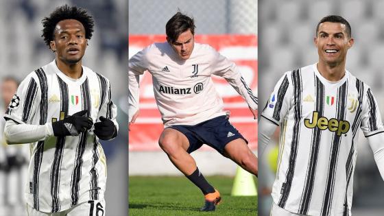 Juan Cuadrado, Cristiano Ronaldo, Dybala Juventus Juan Cuadrado, Cristiano Ronaldo, Dybala Juventus