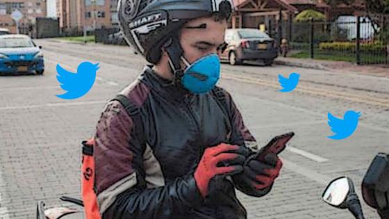 Domiciliarios dicen que nuevas normas en Bogotá los estigmatizan Domiciliarios dicen que nuevas normas en Bogotá los estigmatizan