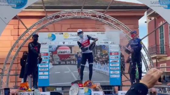 Emocionante embalaje de Egan Bernal en Trofeo Laigueglia Emocionante embalaje de Egan Bernal en Trofeo Laigueglia