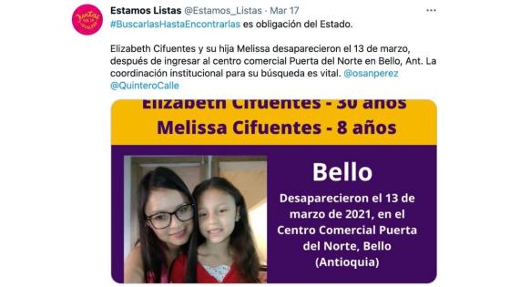 Elizabeth Cifuentes y Melissa Elizabeth Cifuentes y Melissa