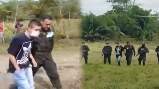 Emmanuel Aguirre Escapó joven secuestrado por 'Los Caparros' en Antioquia