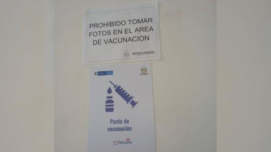 Hospital del Libano, Tolima Prohiben tomar fotos de la vacunación en hospital del Libano, Tolima