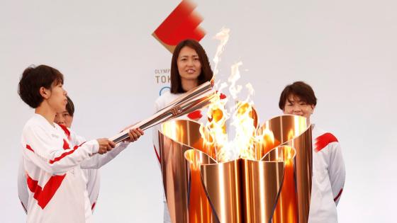 Antorcha olímpica Juegos Tokio 2020