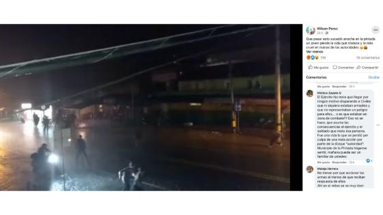 muerto en La Pintada, Antioquia muerto en La Pintada, Antioquia