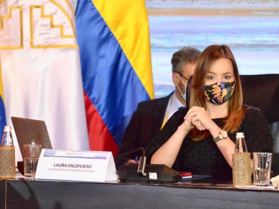 Laura Valdivieso, viceministra de Comercio Laura Valdivieso, viceministra de Comercio