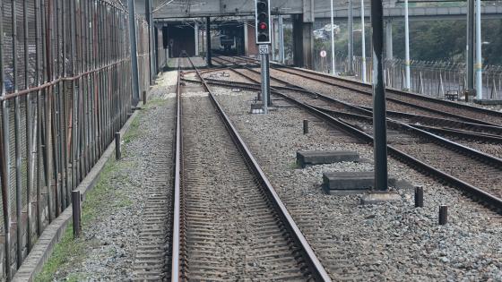 línea férrea del Metro de Medellín Grave afectación en línea férrea del Metro de Medellín por lluvias