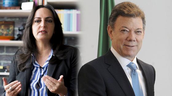 María Fernanda Cabal solicita que le retiren el Nobel de Paz a Santos