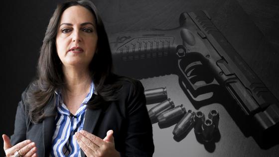 María Fernanda Cabal propone regular el porte de armas en Colombia