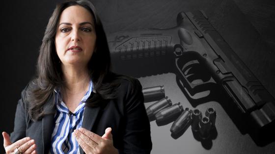 María Fernanda Cabal propone regular el porte de armas en Colombia María Fernanda Cabal propone regular el porte de armas en Colombia