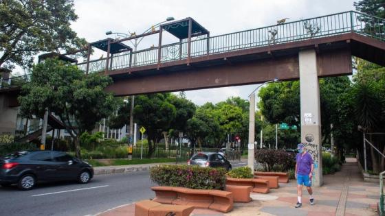 Puente reciclado Medellín