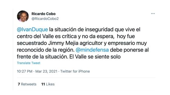 Secuestro de Jimmy Mejía Secuestro de Jimmy Mejía