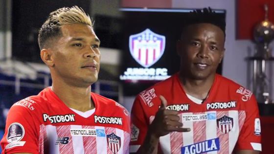 Teófilo Gutiérrez y John Pajoy Junior Teófilo Gutiérrez y John Pajoy Junior