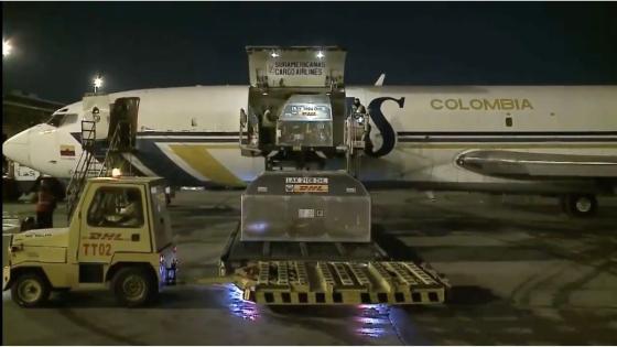 Llegaron más de 100.000 vacunas Pfizer a Colombia Llegaron más de 100.000 vacunas Pfizer a Colombia