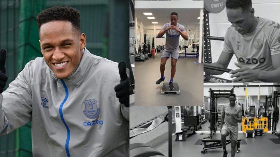 Yerry Mina Everton Yerry Mina Everton