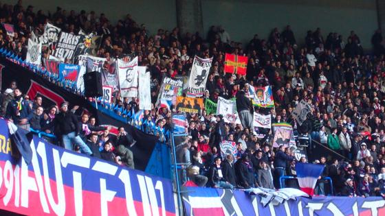Barcelona vs PSG aficionados Barcelona vs PSG aficionados