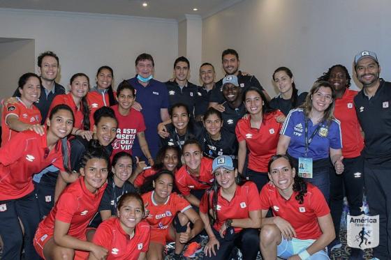 América de Cali en la final de la Copa Libertadores Femenina