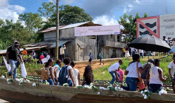 Bojayá: indígenas denuncian desplazamiento y confinamientos Bojayá: indígenas denuncian desplazamiento y confinamientos
