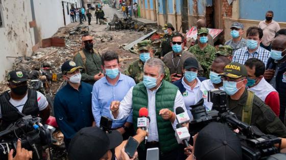 Atentado en Corinto: Duque rechaza acciones criminales Atentado en Corinto: Duque rechaza acciones criminales