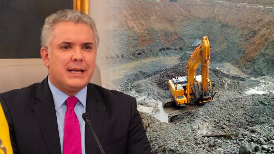 Duque defiende la minería, pide no estigmatizarla