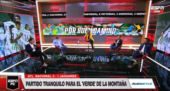 Llaman "agrandado" a Víctor Hugo Aristázabal en vivo en Espn