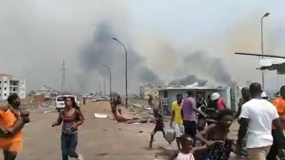 Fuerte explosión en Guinea Ecuatorial, reportan más de 400 heridos Fuerte explosión en Guinea Ecuatorial, reportan más de 400 heridos