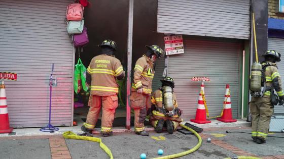 Incendio en San Andresito