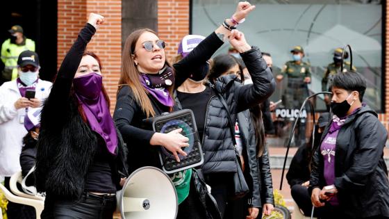 Marchas 8 de marzo en Bogotá