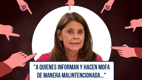 La respuesta de Marta Lucía Ramírez a quienes se burlan de su caída La respuesta de Marta Lucía Ramírez a quienes se burlan de su caída