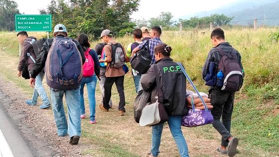 Colombia pide ayuda para afrontar la migración de venezolanos Colombia pide ayuda para afrontar la migración de venezolanos