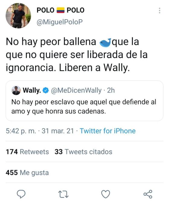 pelea entre Polo Polo y Me dicen Wally